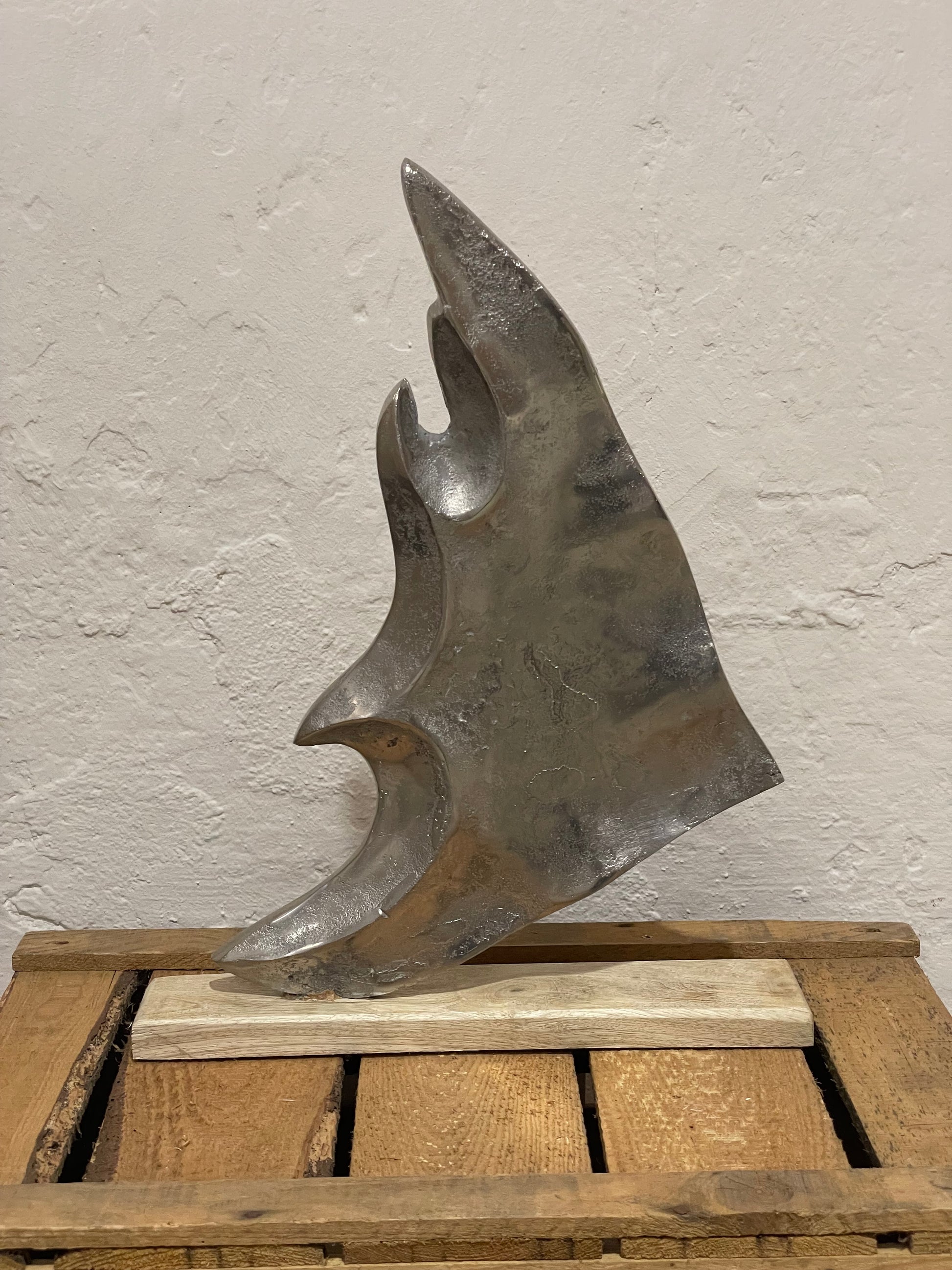 Metallskulptur Schwertfisch groß