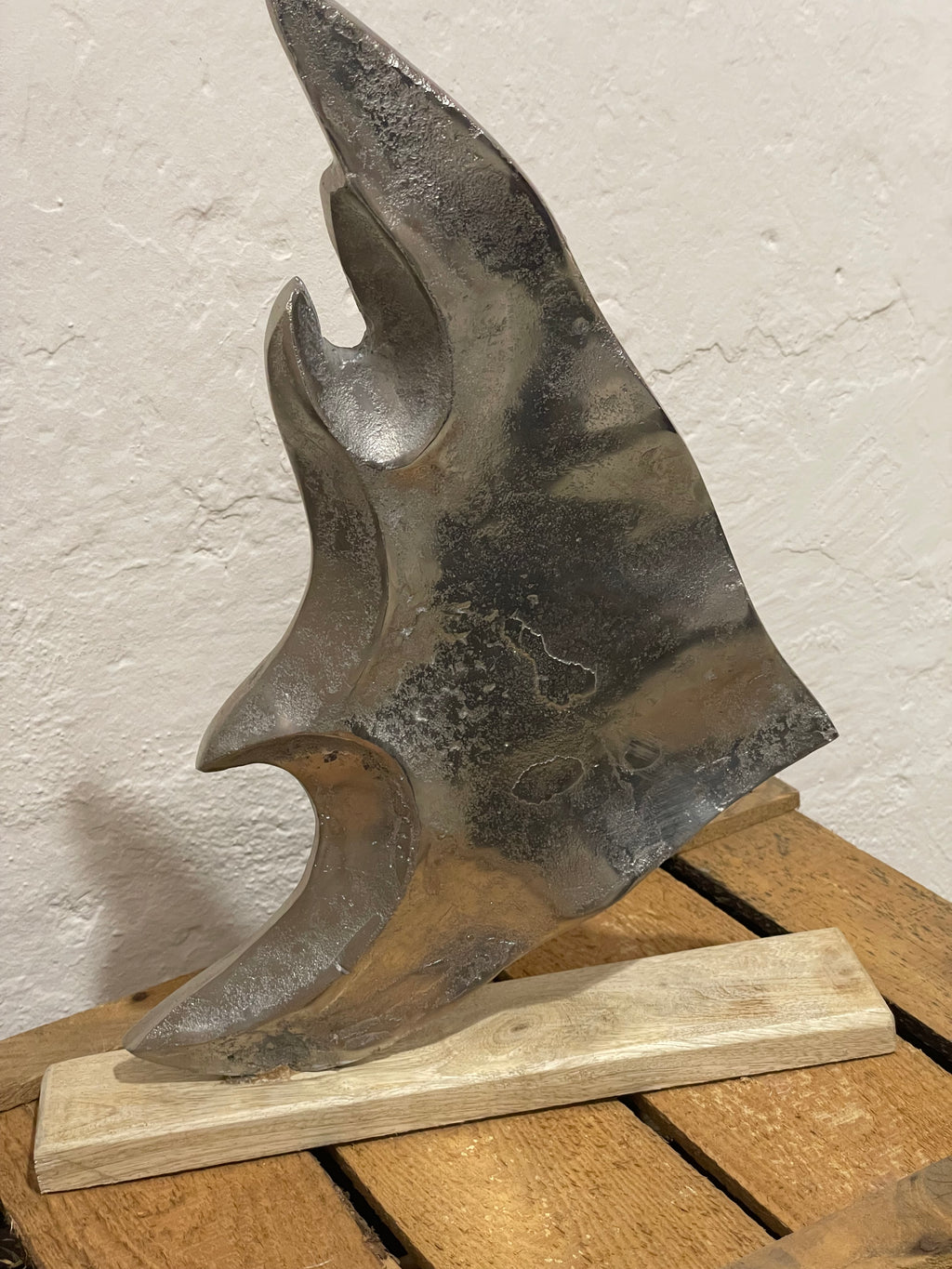 Metallskulptur Schwertfisch groß