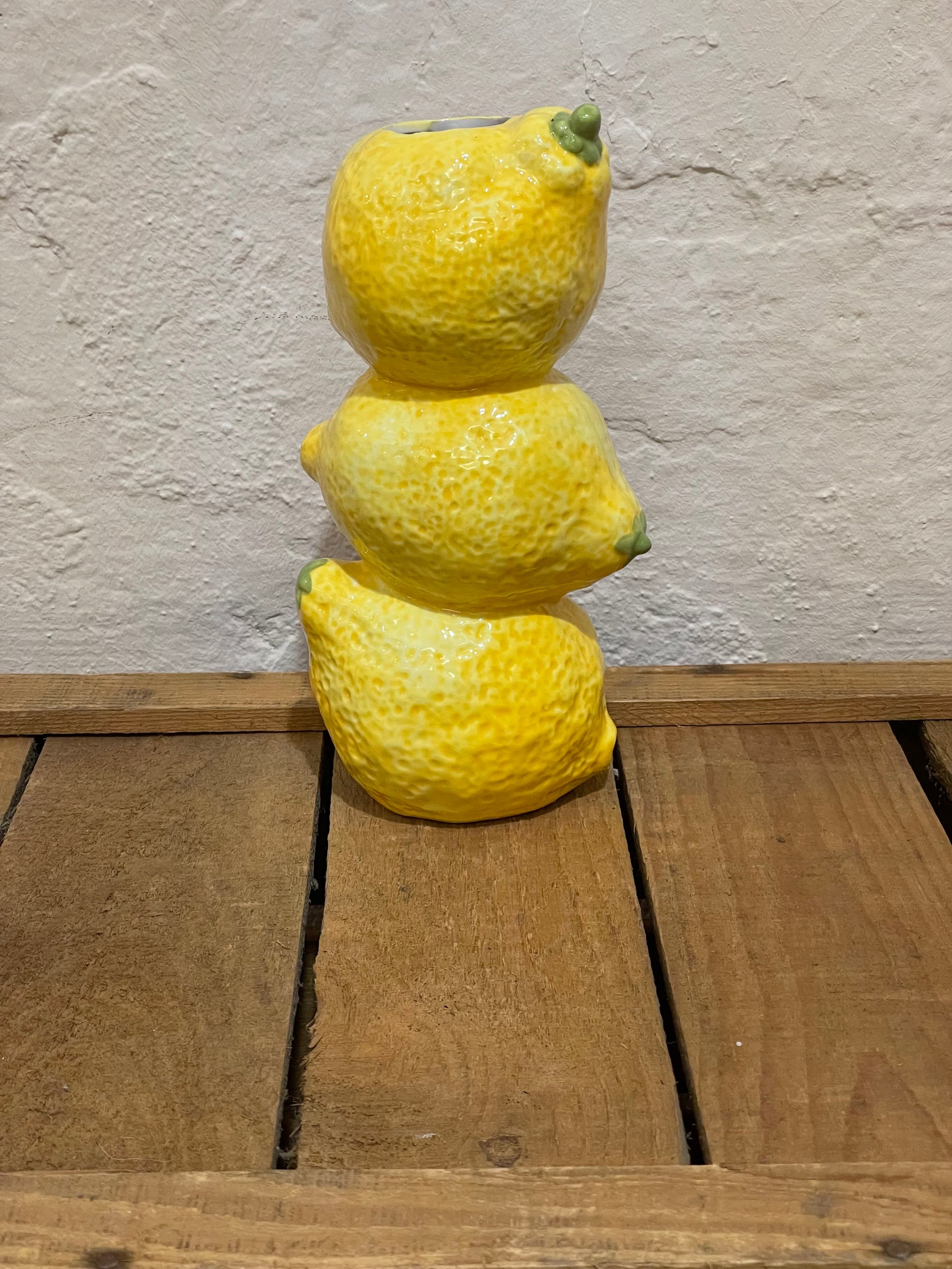 Zitronen-Vase groß