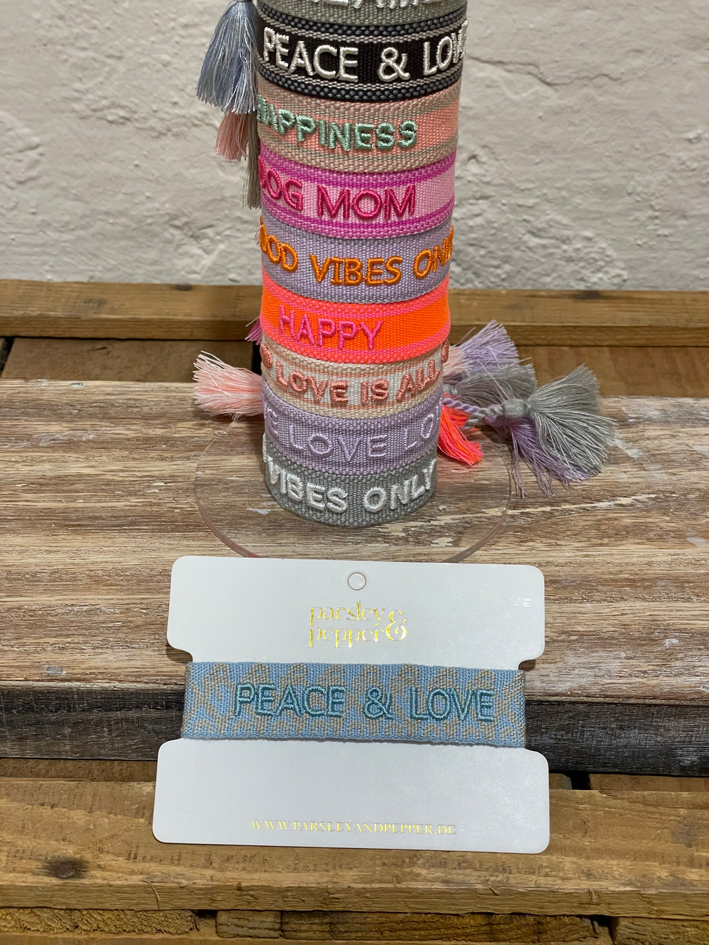 Statement-Armband "PEACE&LOVE"