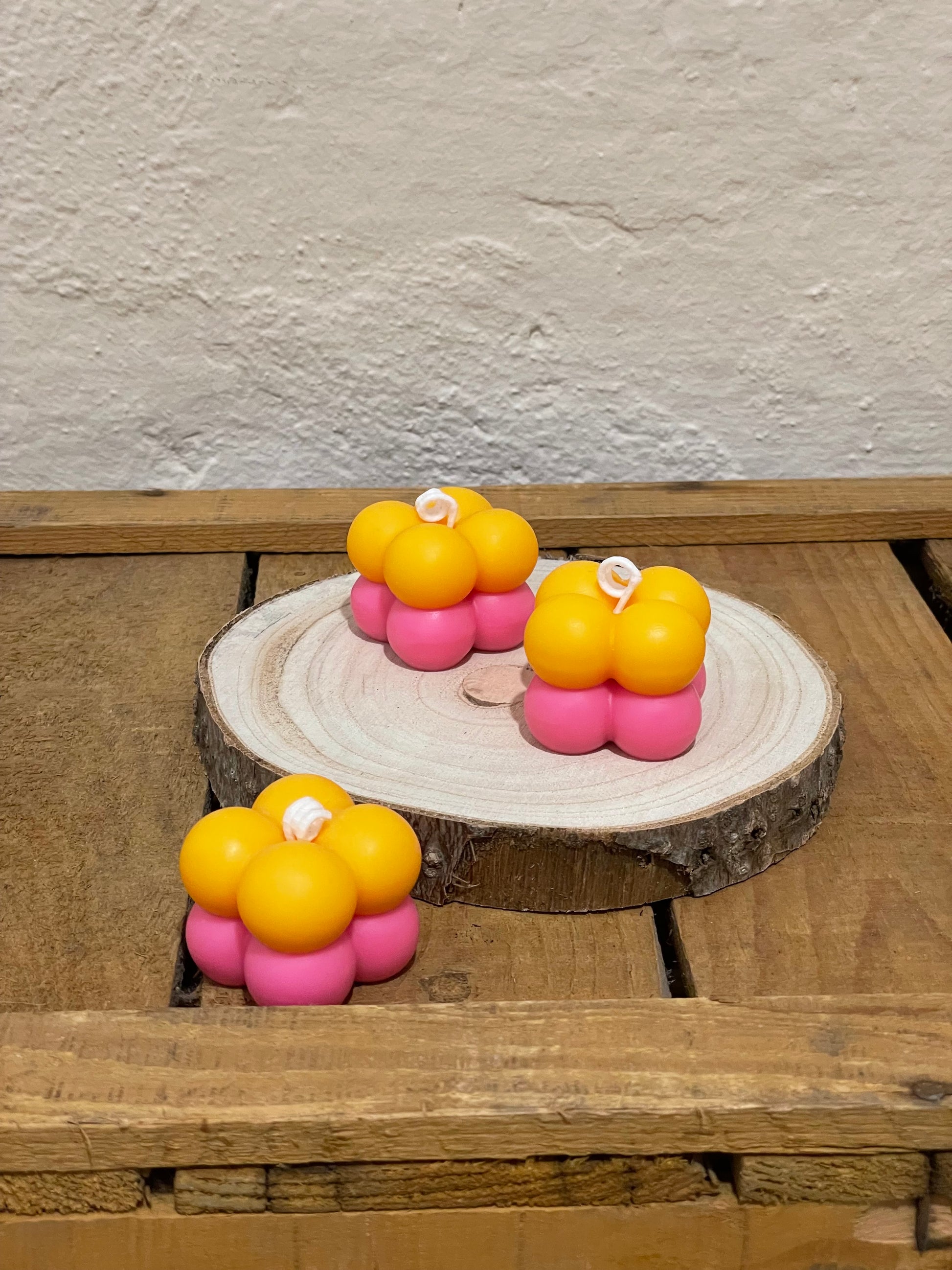Kerze "bubble mini"