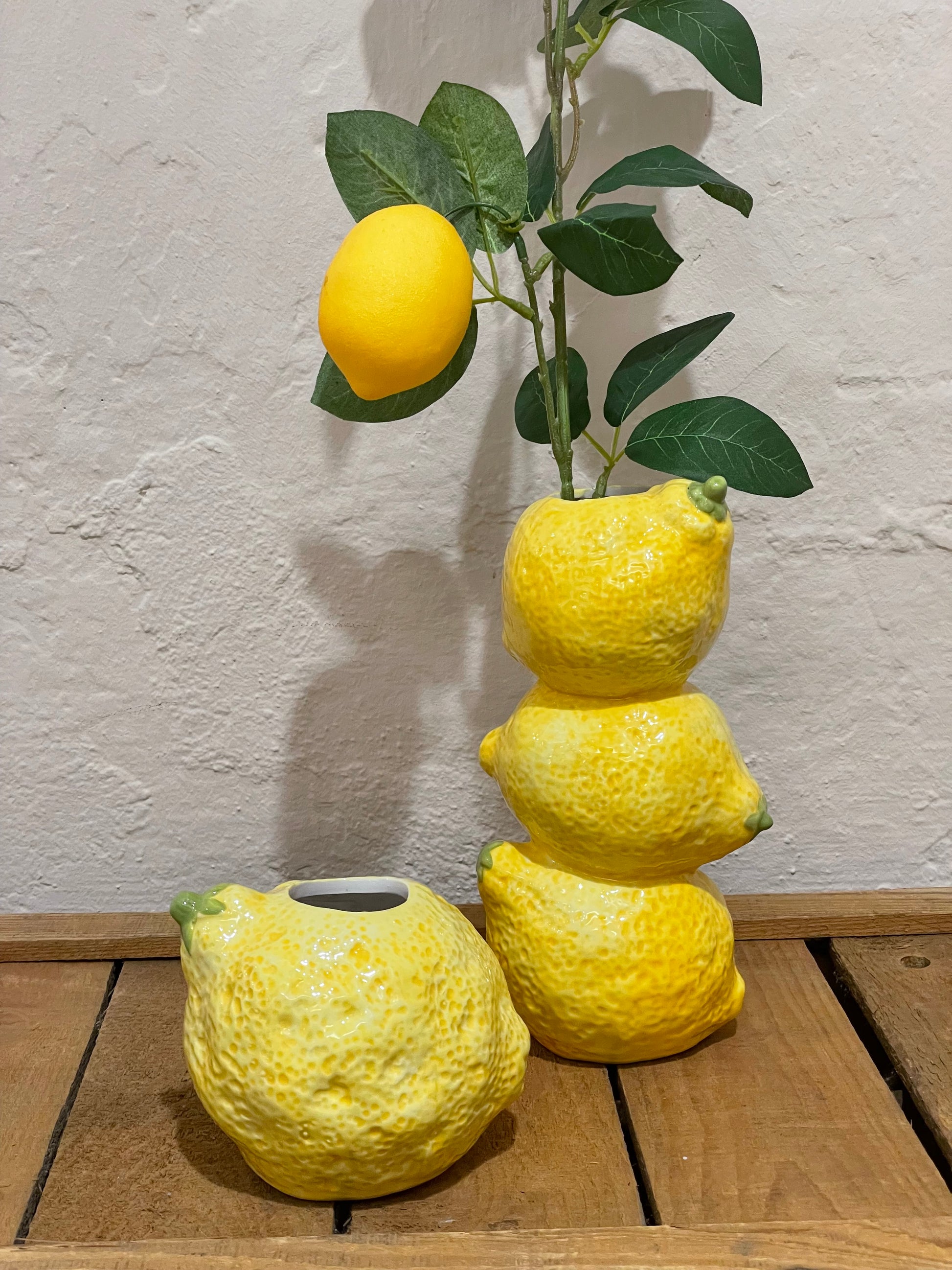 Zitronen-Vase klein