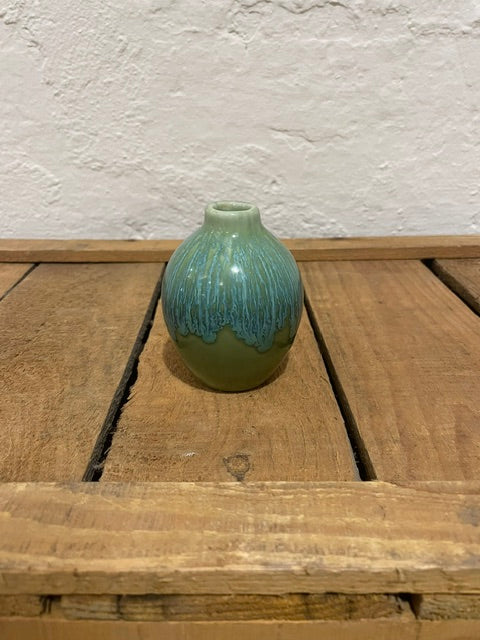 Vase seegrün -S-